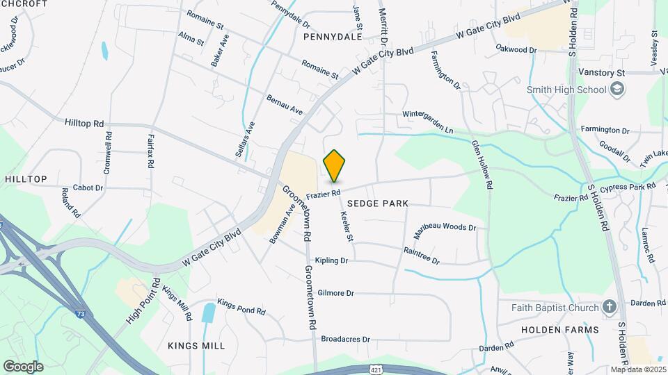 2809 Keeler St Map and Location Details