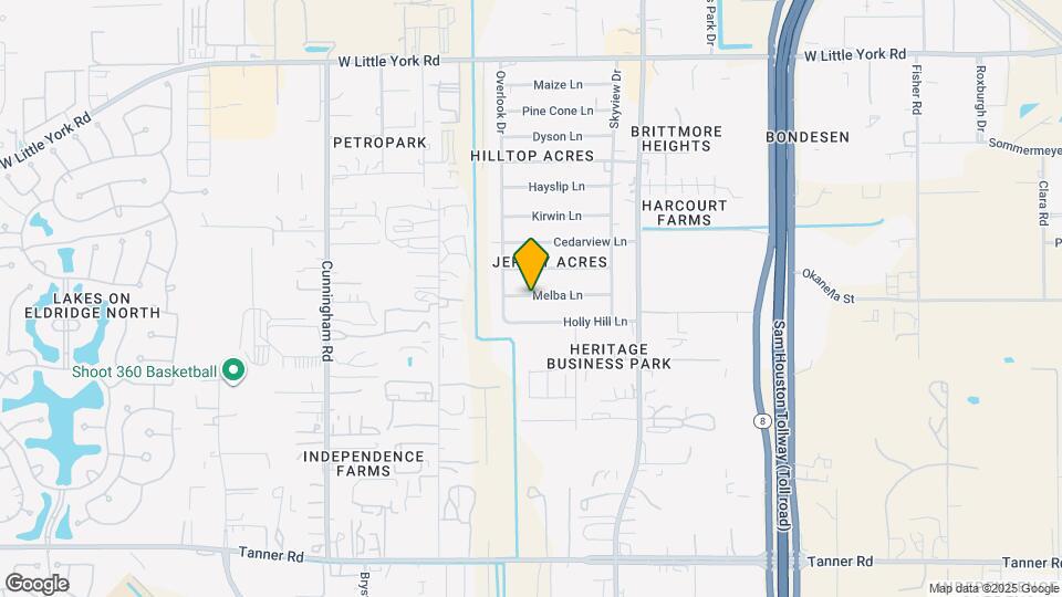 11127 Melba Ln Map and Location Details