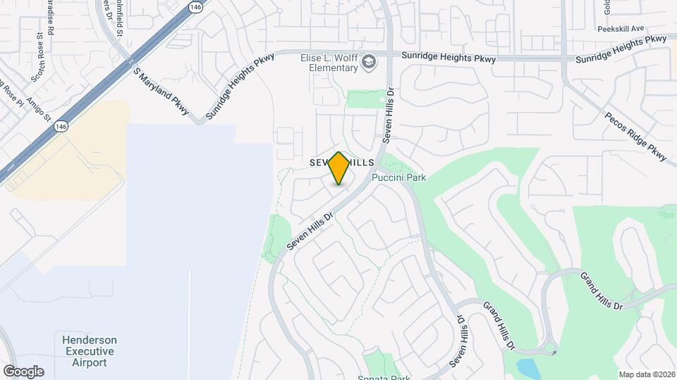 3168 Castle Canyon Ave Map and Location Details