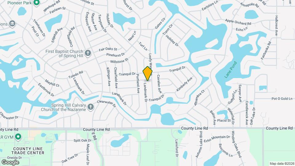 7646 Landmark Dr Map and Location Details