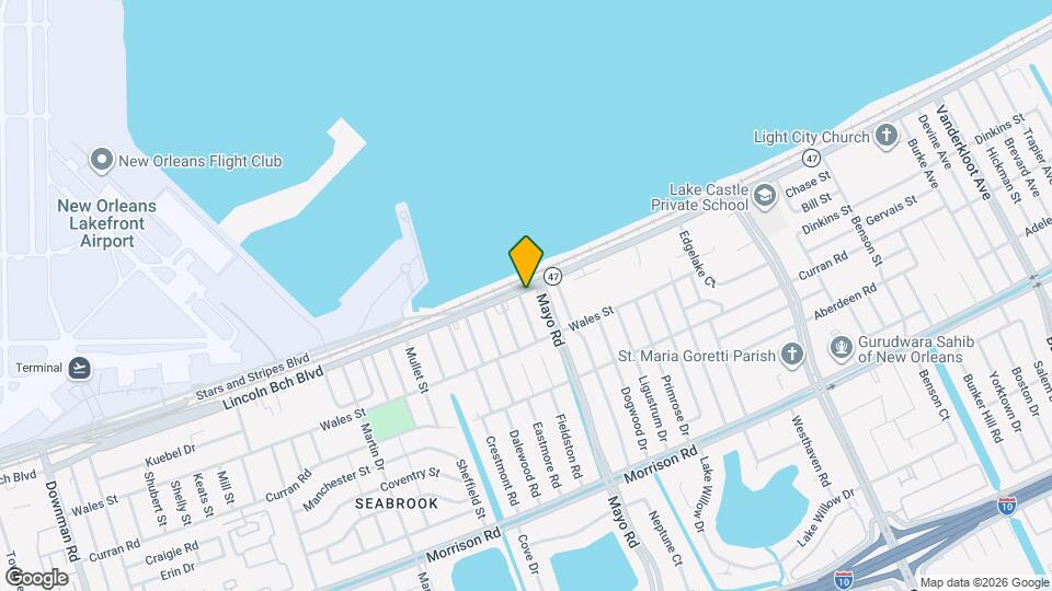 7508 Lincoln Beach Blvd Map and Location Details