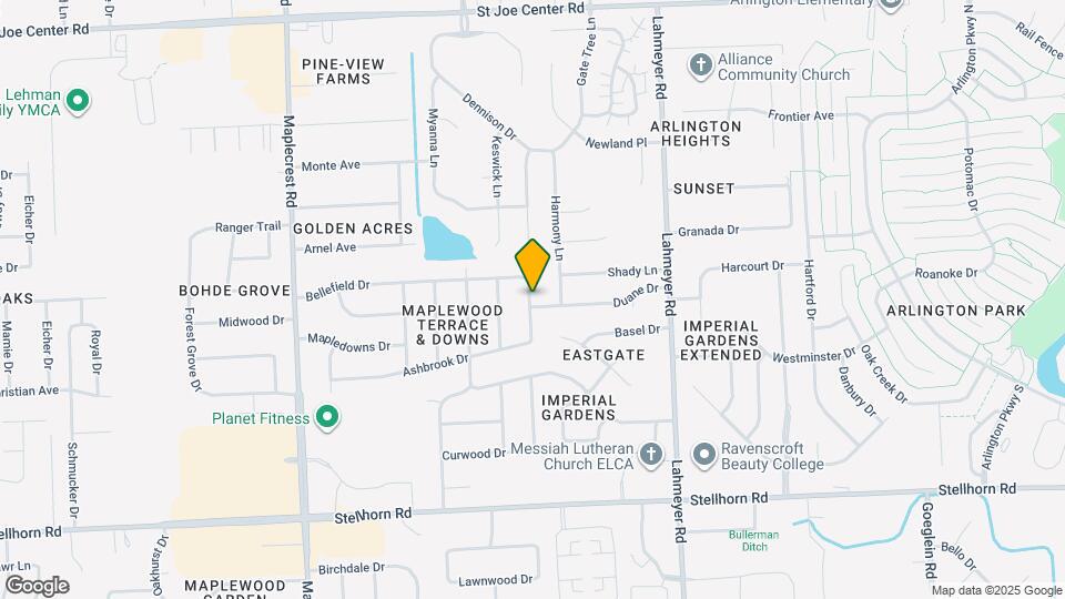 5008 Firwood Dr Map and Location Details