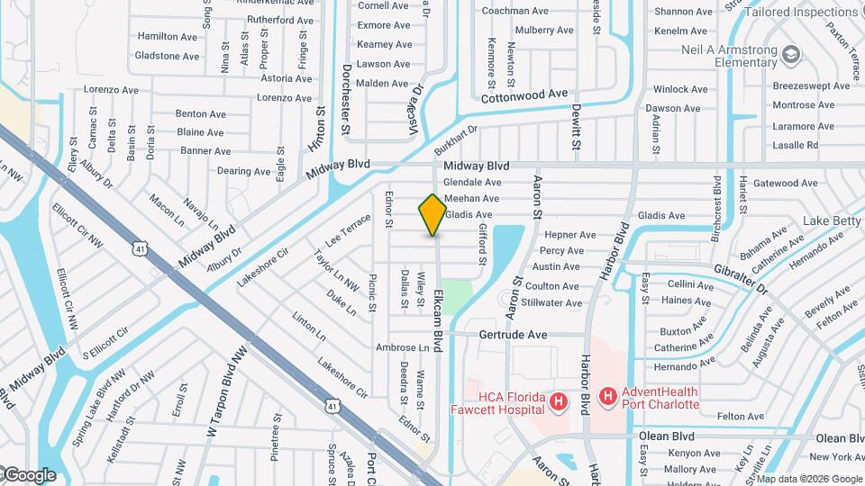21090 Bersell Ave Map and Location Details