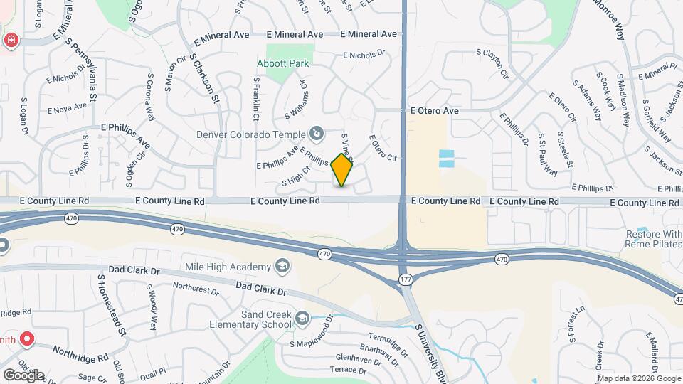 2060 E Phillips Ln Map and Location Details