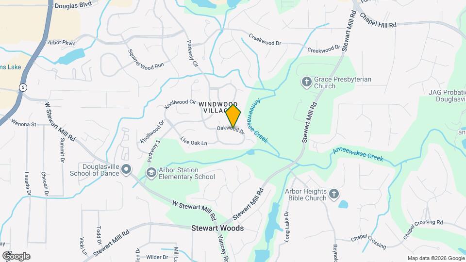6583 Oakwood Dr Map and Location Details
