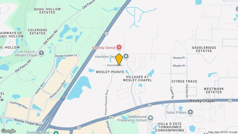 6104 White Sails Dr Map and Location Details