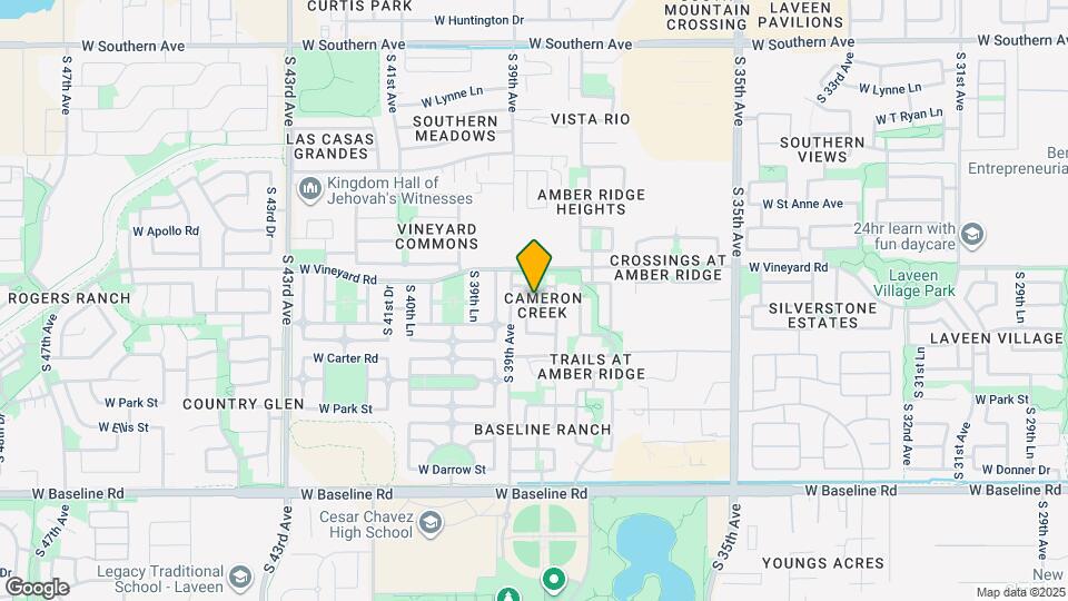 6825 S 38th Ln Map and Location Details