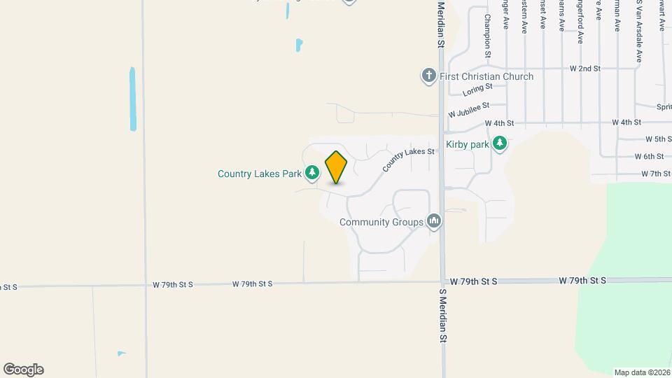 2236 Country Lakes St Map and Location Details