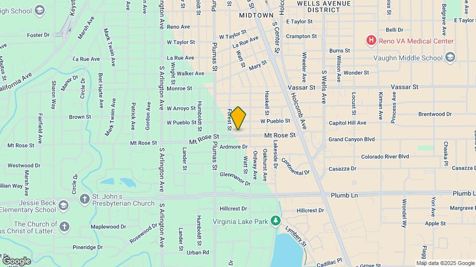343 Mt Rose St Map and Location Details