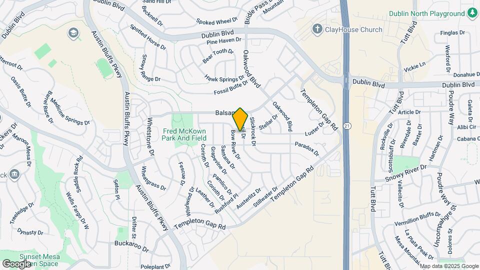 6040 Fossil Dr Map and Location Details