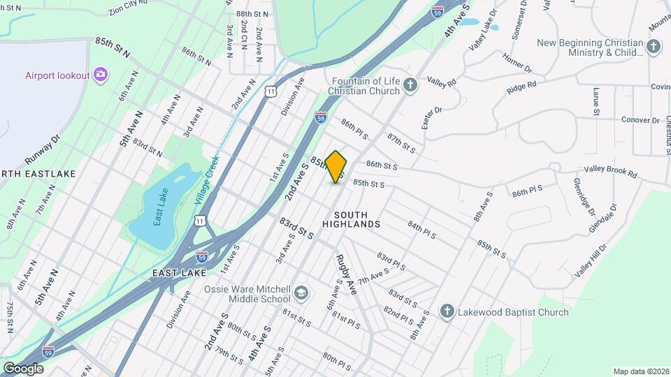 8426 4th Ave S Map and Location Details