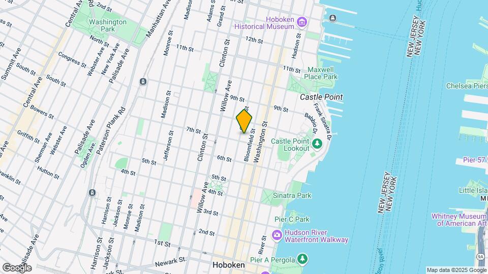 707 Garden St Map and Location Details