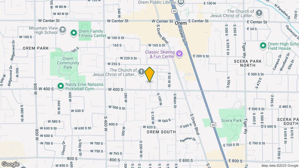 378 S 150 W, Unit 378 Map and Location Details