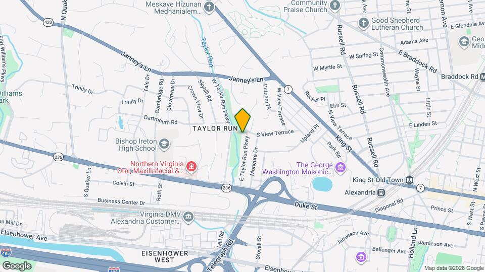 222 E Taylor Run Pkwy Map and Location Details