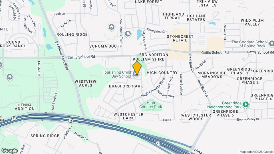 2813 Adelen Ln Map and Location Details