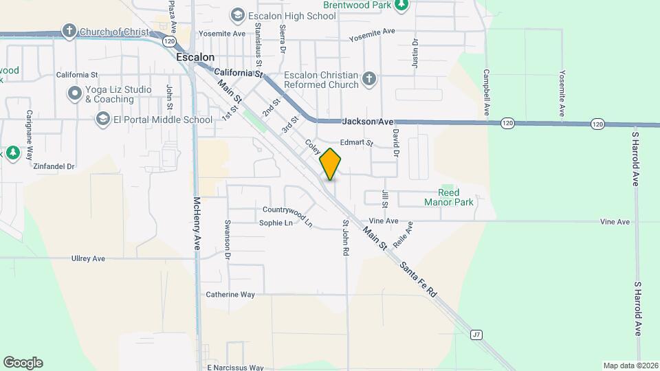 2111 Franklin St Map and Location Details