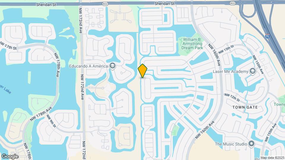 1350 NW 166th Ave Map and Location Details