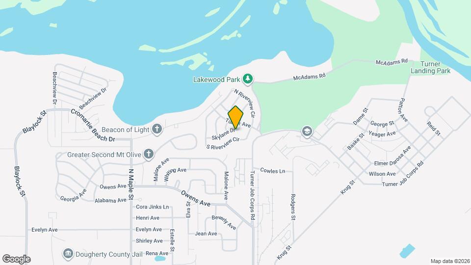 1908 Skylane Dr Map and Location Details