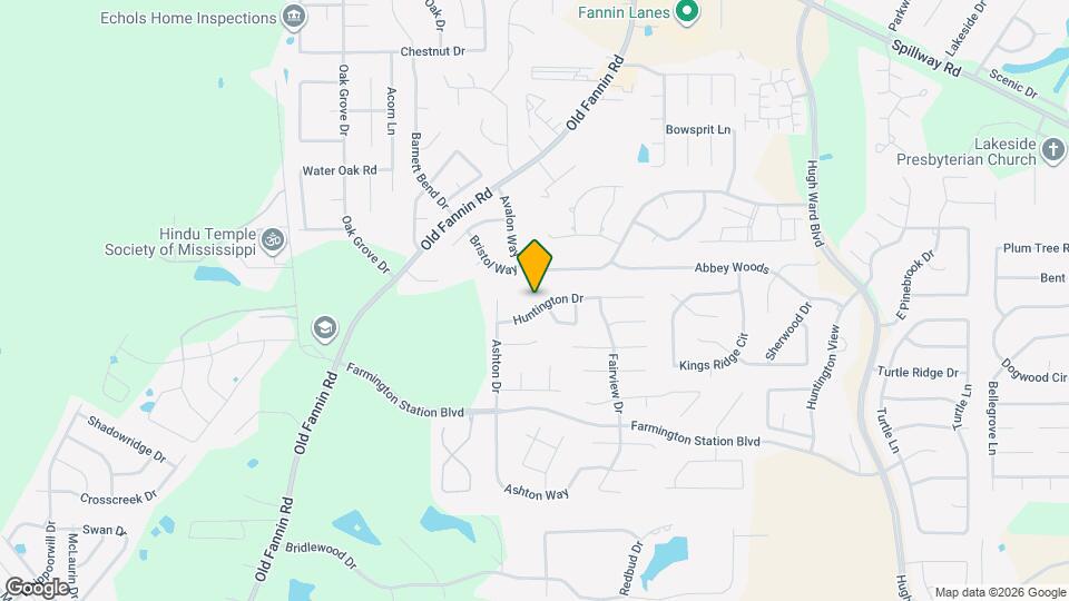 611 Huntington Dr Map and Location Details