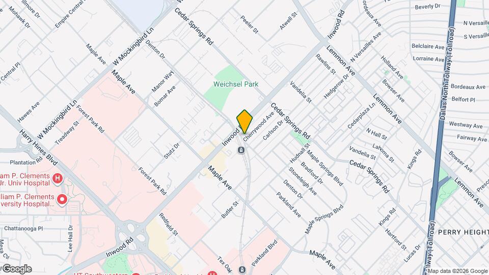 2801 Cherrywood Ave Map and Location Details