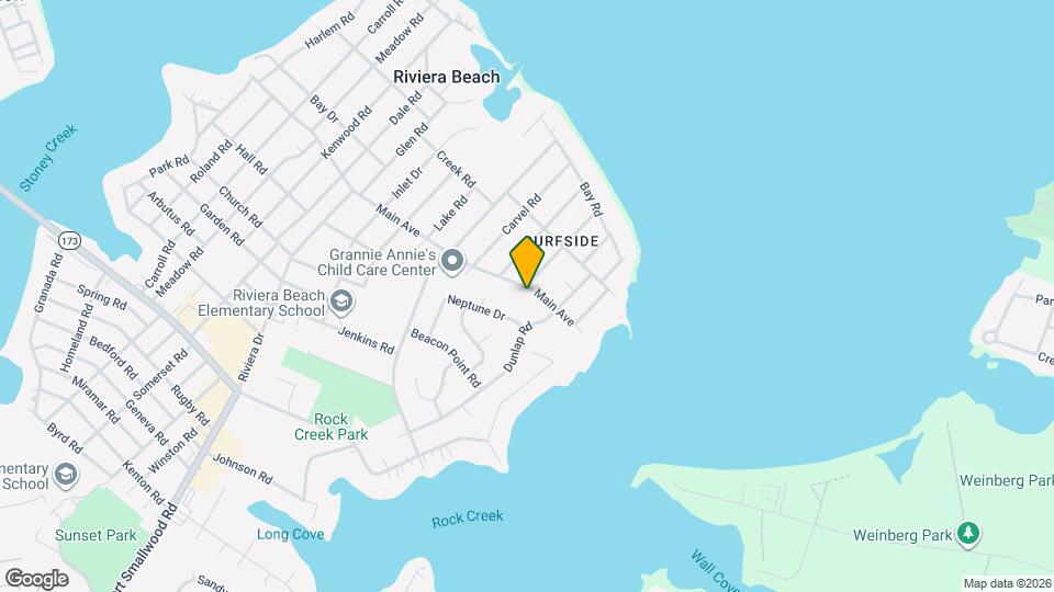 8582 Main Ave, Unit Rivera Beach Map and Location Details