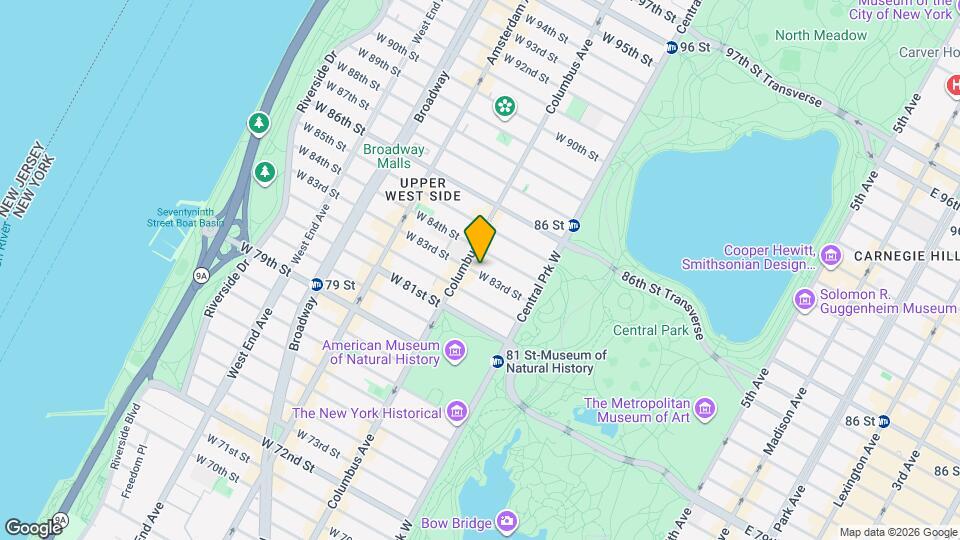 67 W 83rd St, Unit Apartment 1 Mapa y Detalles de la Ubicación