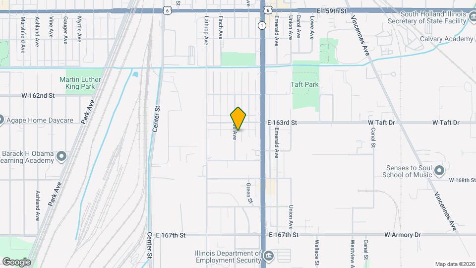 16319 Carse Ave Map and Location Details