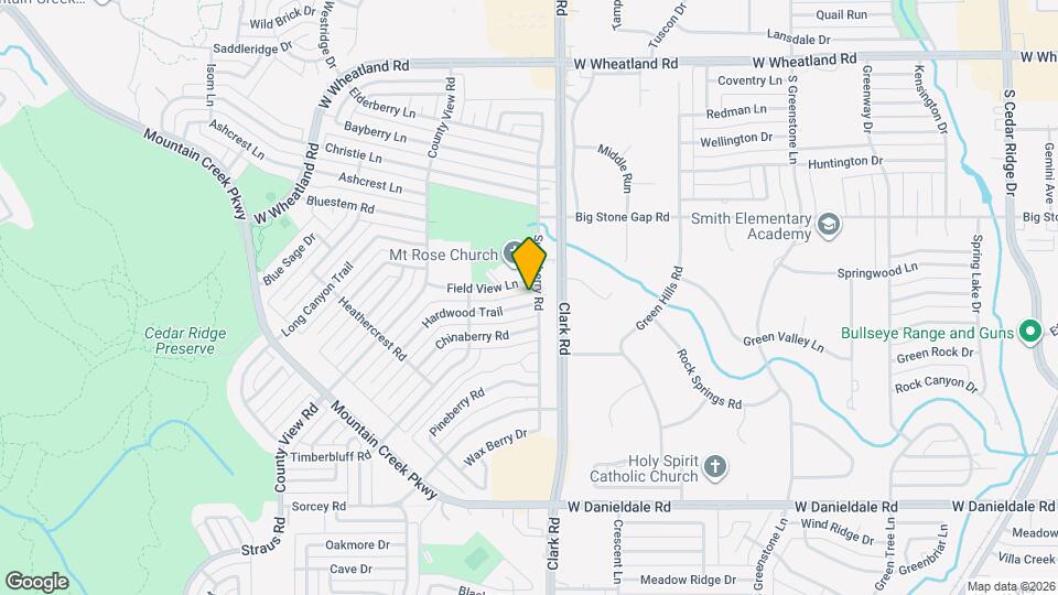 7103 Hardwood Trail Map and Location Details