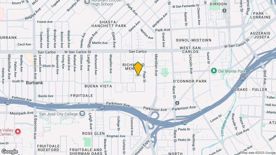 432-452 Willard Ave Mapa y Detalles de la Ubicación