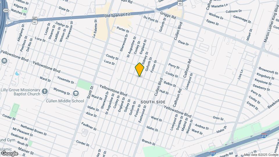 6507 England St Map and Location Details