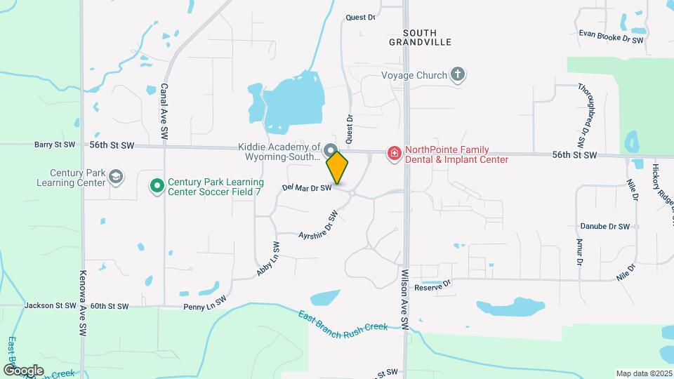 4166 Del Mar Dr SW Map and Location Details