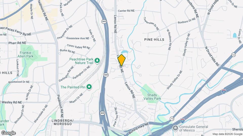 2901 Lenox Rd NE, Unit 508 Mapa y Detalles de la Ubicación