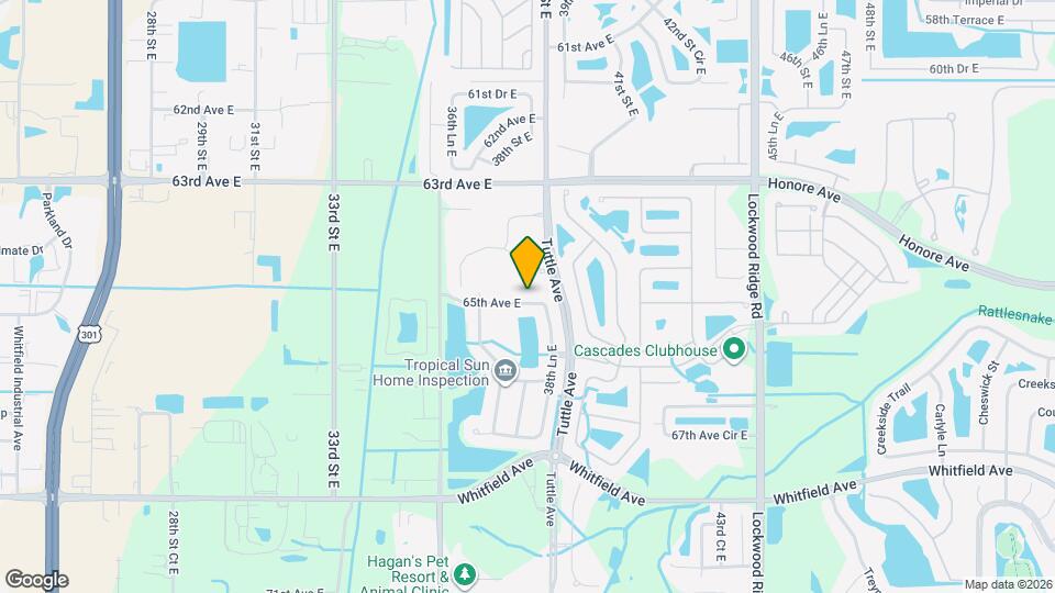 3811 65th Ave E Map and Location Details