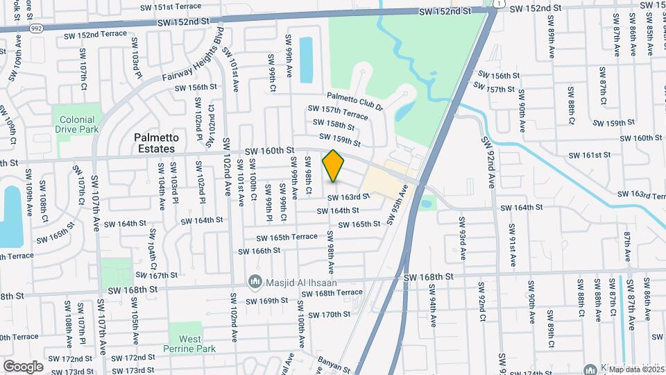 16210 SW 97th Ct Map and Location Details