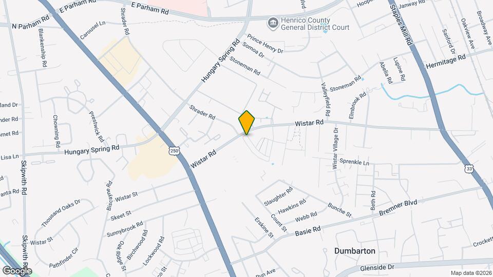 8121 Wistar Creek Dr Map and Location Details