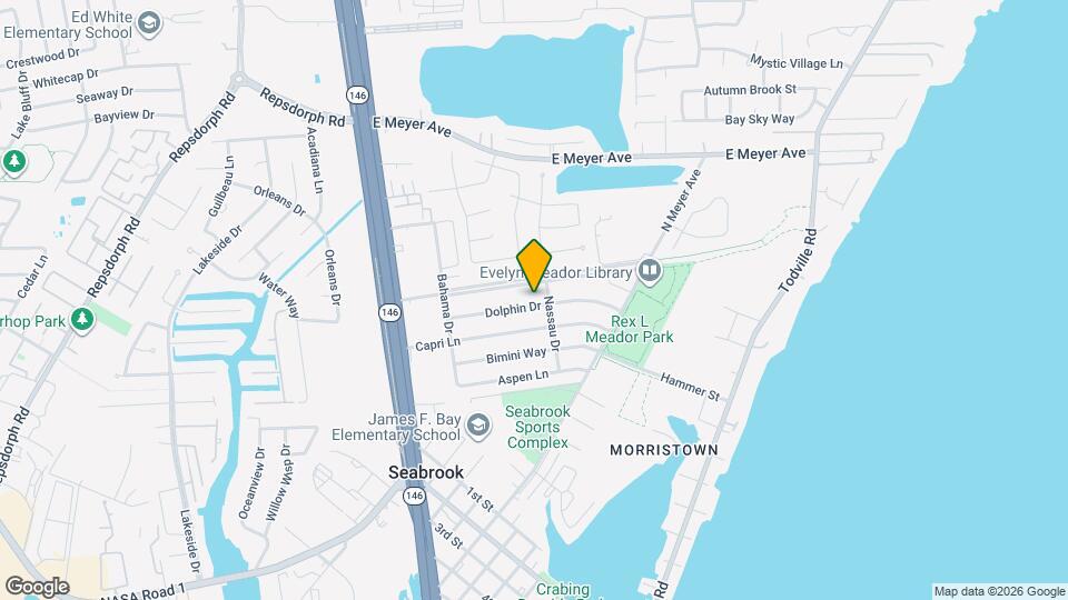 1808 Dolphin Dr Map and Location Details