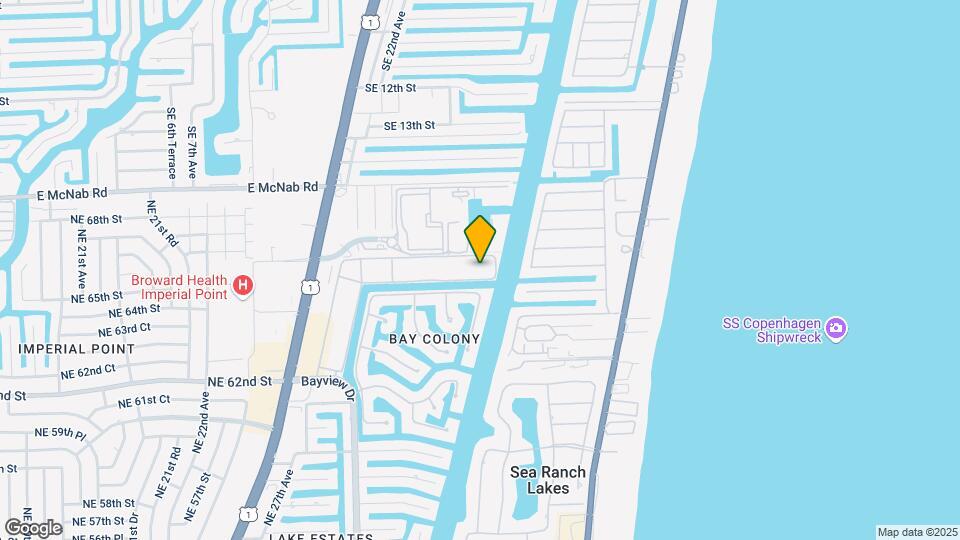 6511 Bay Club Dr Mapa y Detalles de la Ubicación
