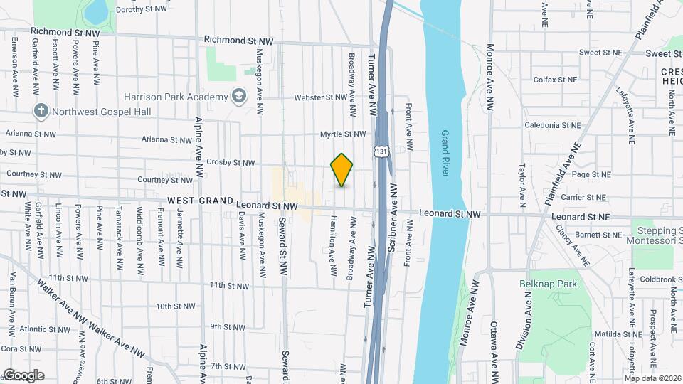 1220 Hamilton Ave NW Map and Location Details