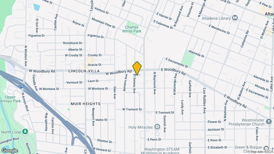 2128 El Sereno Ave Map and Location Details