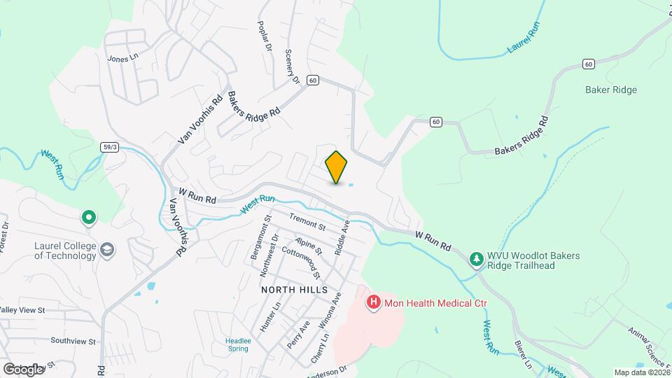 243 Raven Run Map and Location Details