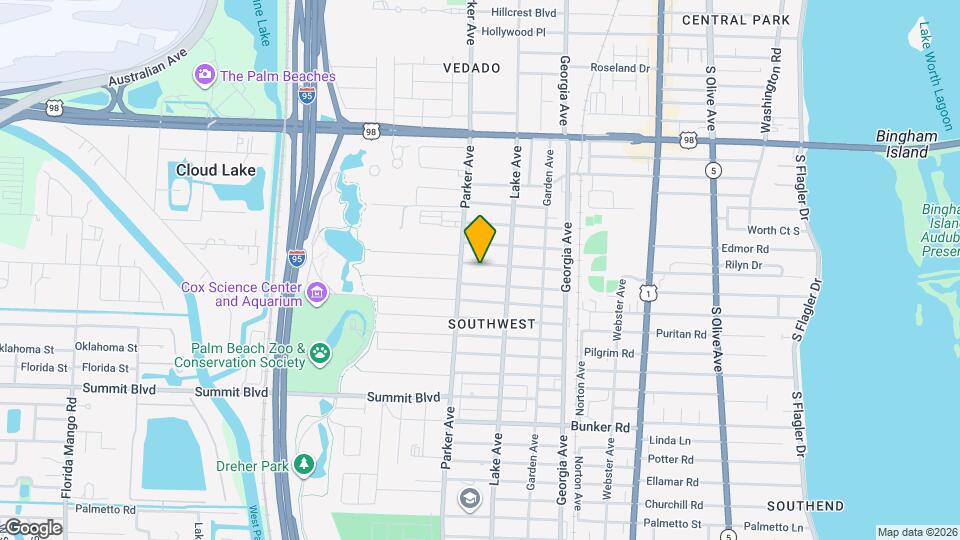 840 Bradley St Map and Location Details