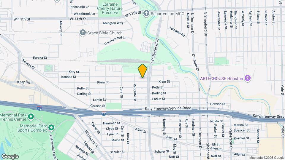 5416 Kiam St Map and Location Details