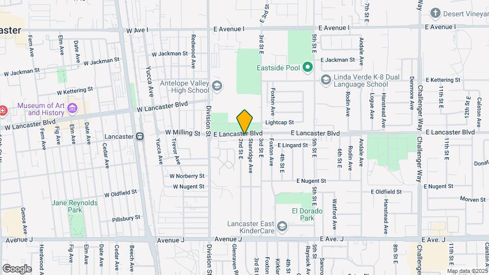 44756 2nd St E Mapa y Detalles de la Ubicación