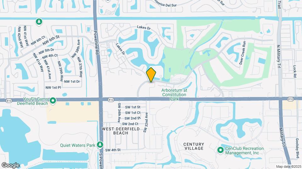 3100 Dc Country Club Blvd, Unit #201 GREAT ALL UPDATED Mapa y Detalles de la Ubicación