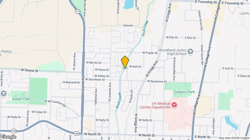 1777 N Chestnut Ave Mapa y Detalles de la Ubicación