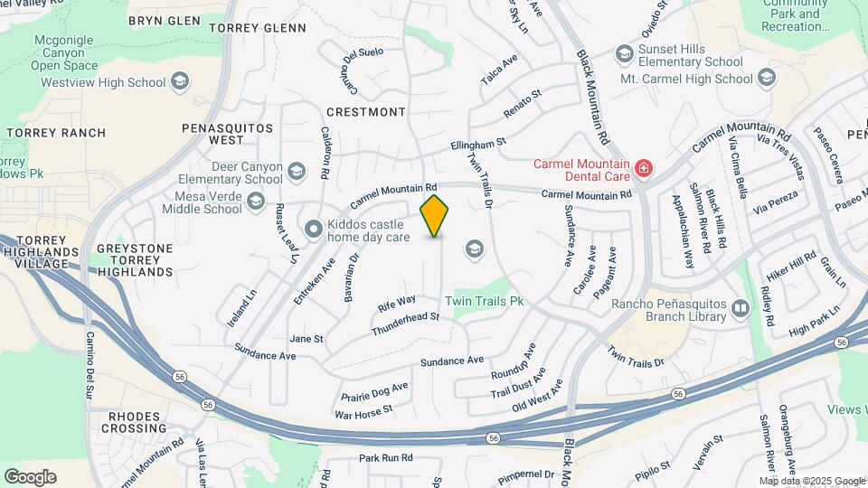 13322 Sparren Ave Mapa y Detalles de la Ubicación