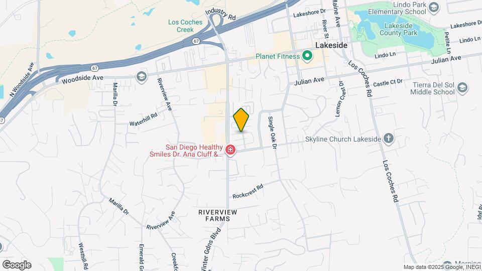 12132 Wintergreen Dr Map and Location Details