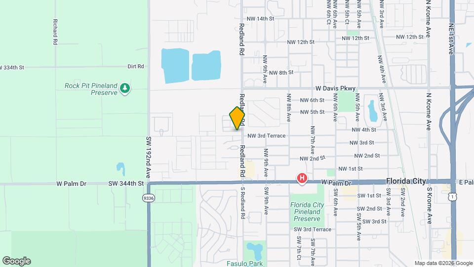 1009 NW 4th Ter Map and Location Details