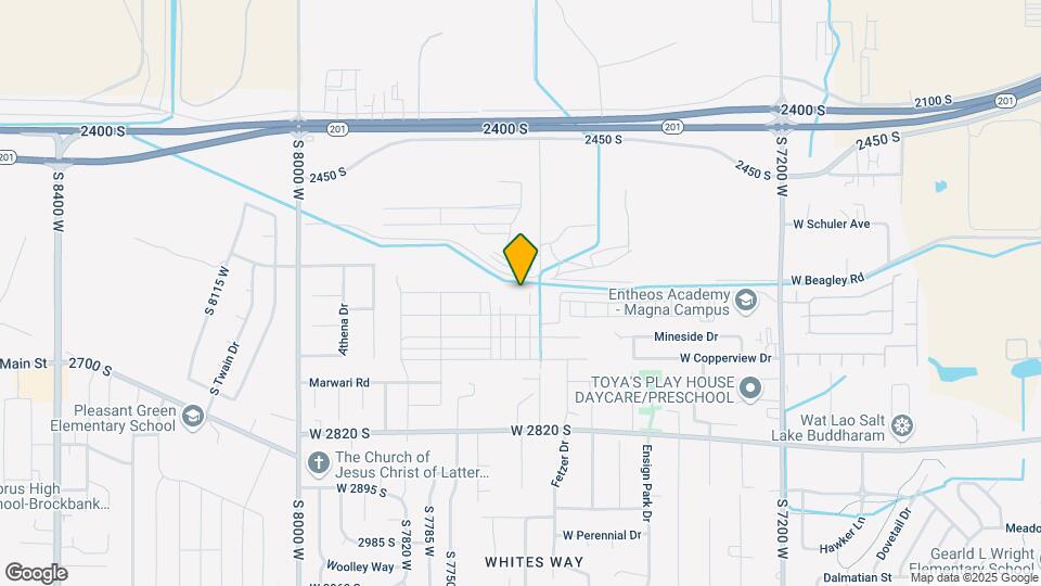 2607 S Freemont Rock Ln Map and Location Details