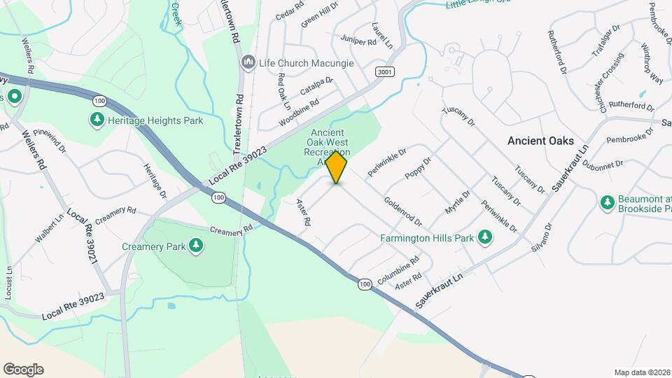 7528 Buttercup Rd Map and Location Details